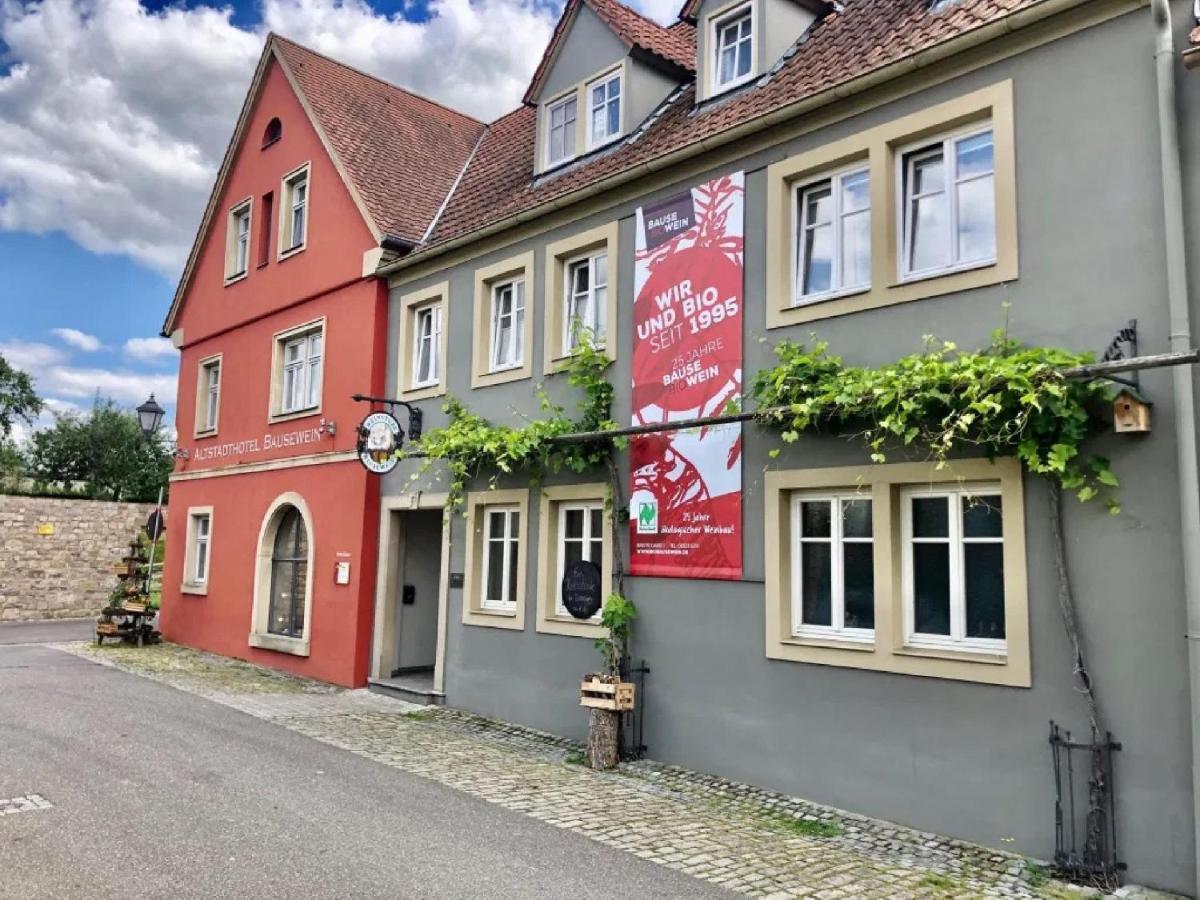 Biobausewein Wein Hotel Leben Iphofen Eksteriør bilde