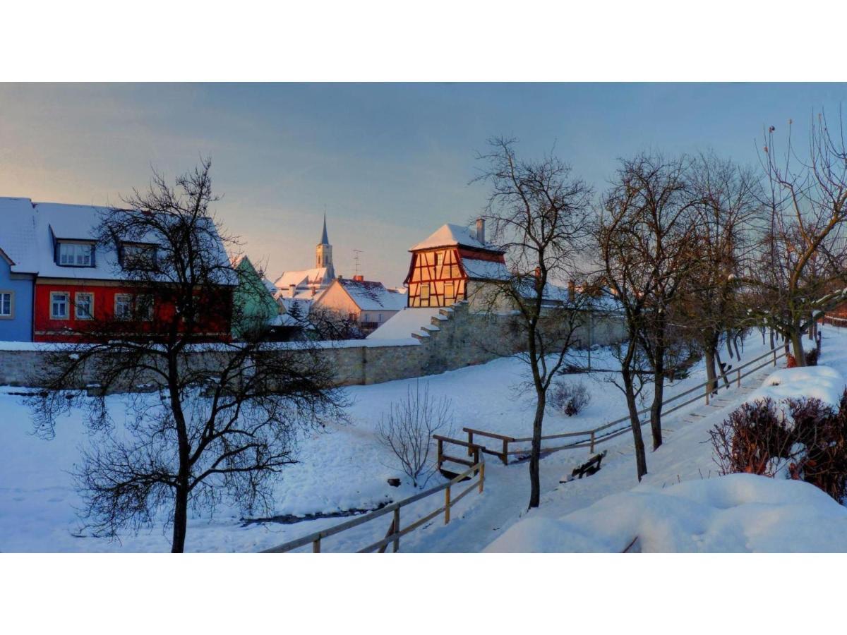 Biobausewein Wein Hotel Leben Iphofen Eksteriør bilde